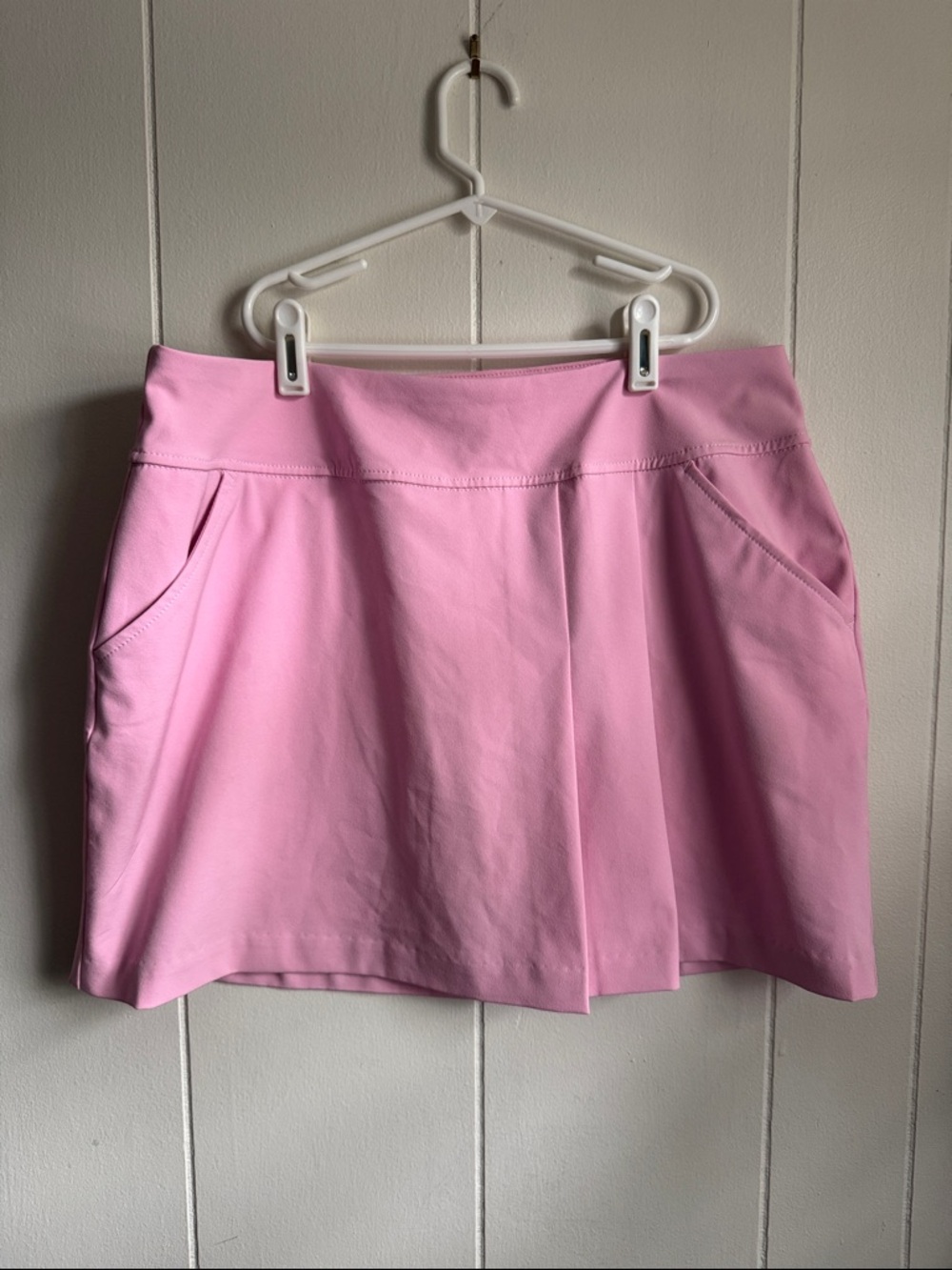 Lilly Pulitzer Luxletic Pink Mini Skort with Side Pockets Sz 10